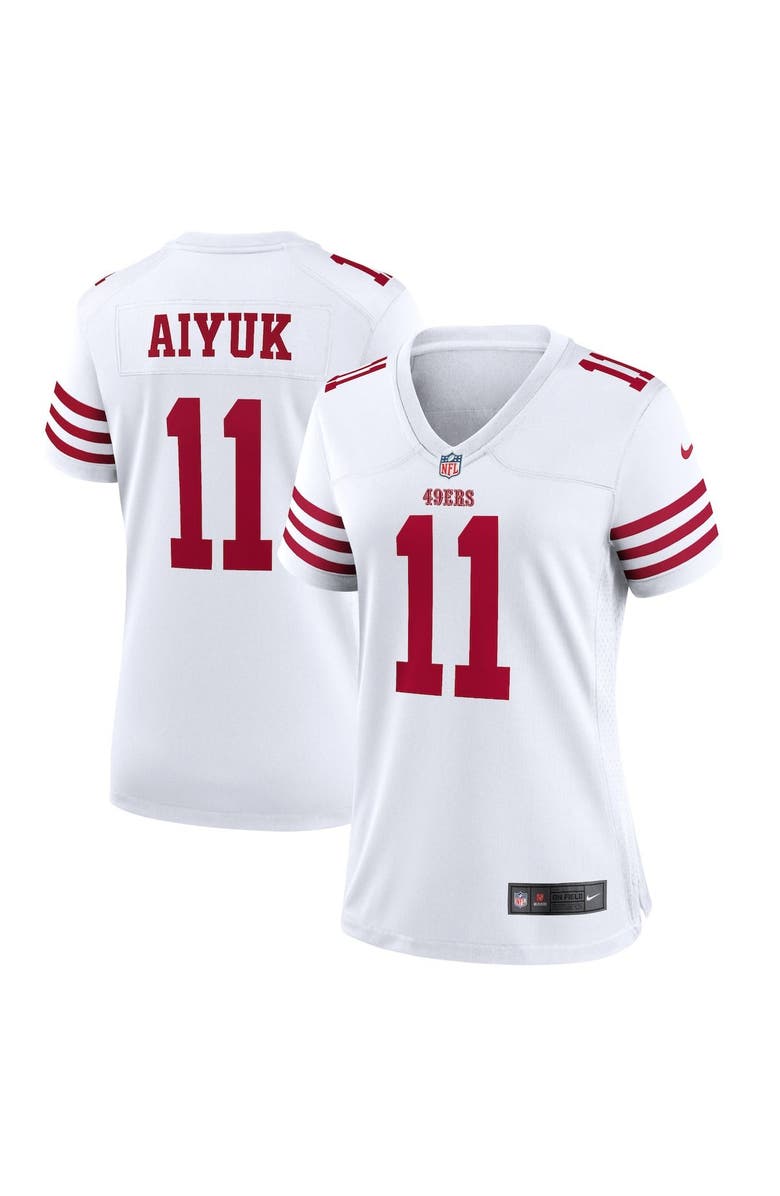 Nike Women's Nike Brandon Aiyuk White San Francisco 49ers Player Game Jersey, Main, color,