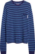 STOCKHOLM SURFBOARD CLUB Tommy Stripe Merino Wool Blend Sweater