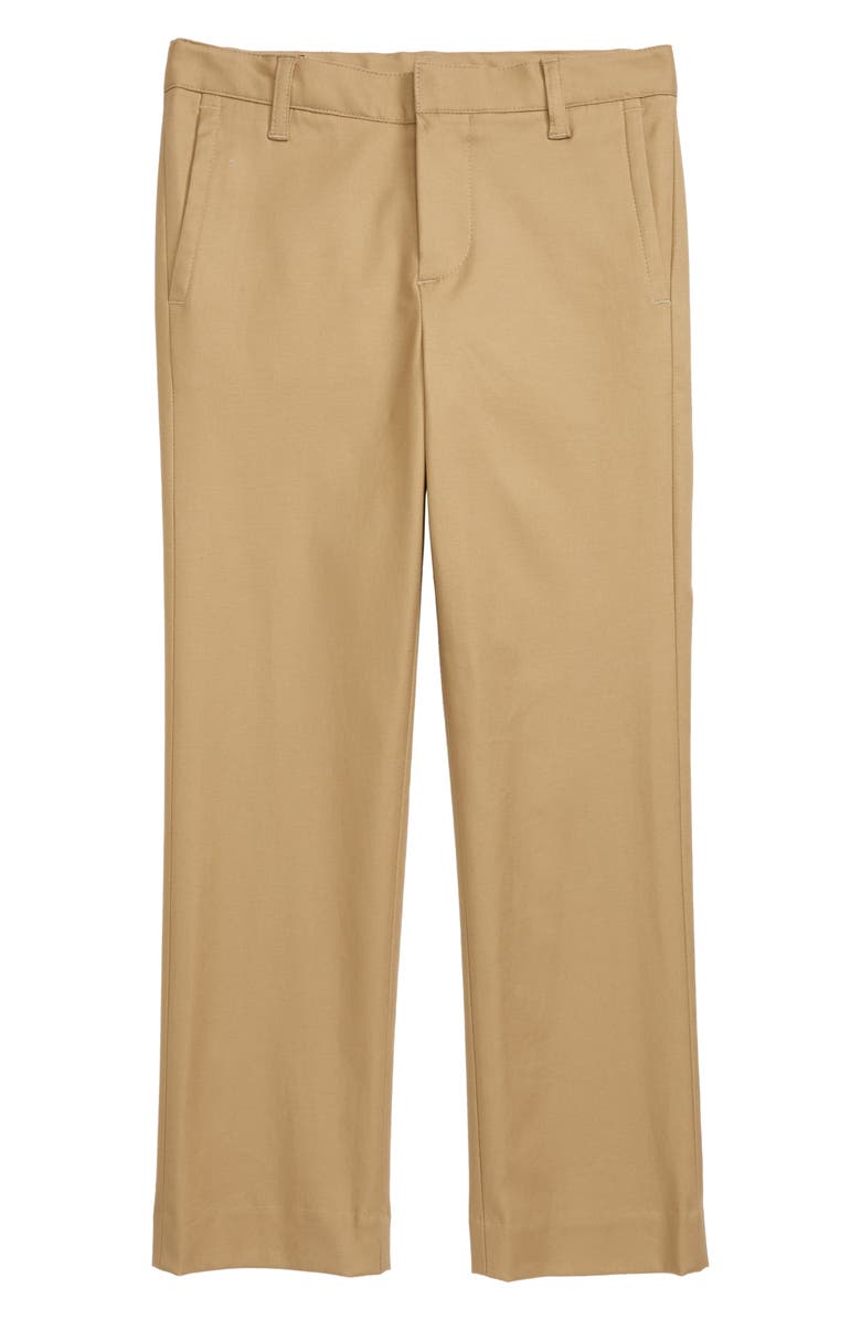 Nordstrom Flat Front Dress Pants, Main, color, 