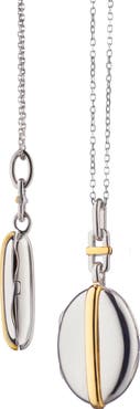 Monica Rich Kosann Tess Slim Oval Locket Necklace