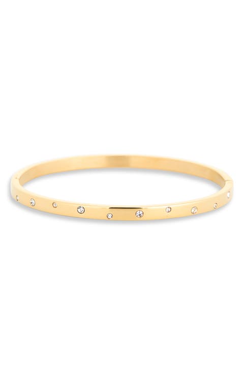 Gemma Cubic Zirconia Bangle Bracelet