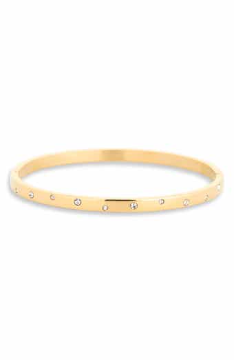 Gemma Cubic Zirconia Bangle Bracelet