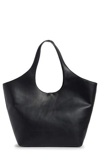 Urban Expressions Handbags Faux Leather Tote Bag In Black