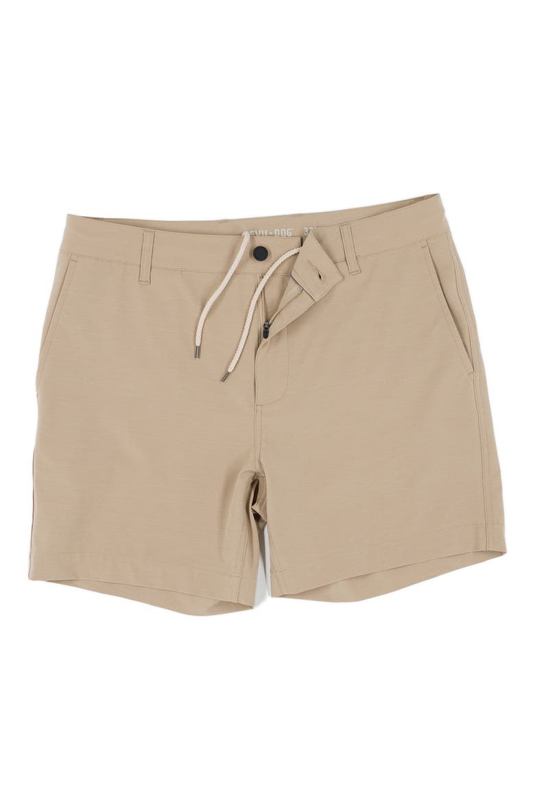 6-Inch Hybrid Shorts, Alternate, color, LIGHT BEIGE/ KHAKI
