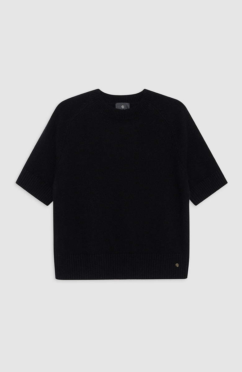 ANINE BING Jackson Sweater, Alternate, color, Black