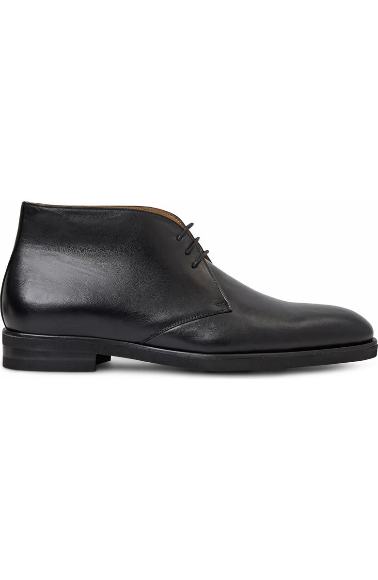 Bruno Magli Carlo Leather Chukka Boot, Alternate, color, Black Leather