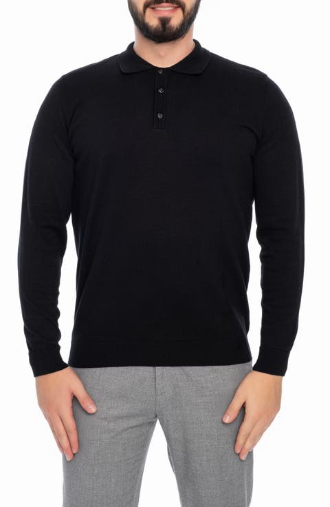Long Sleeve Polo