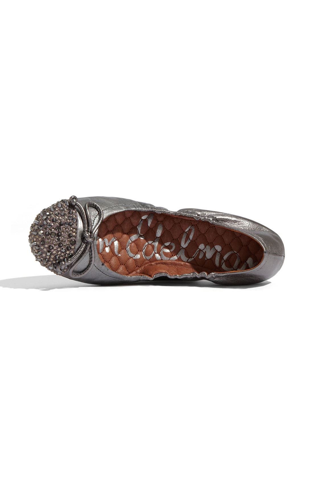 'Beatrix' Flat, Alternate, color, GUNMETAL