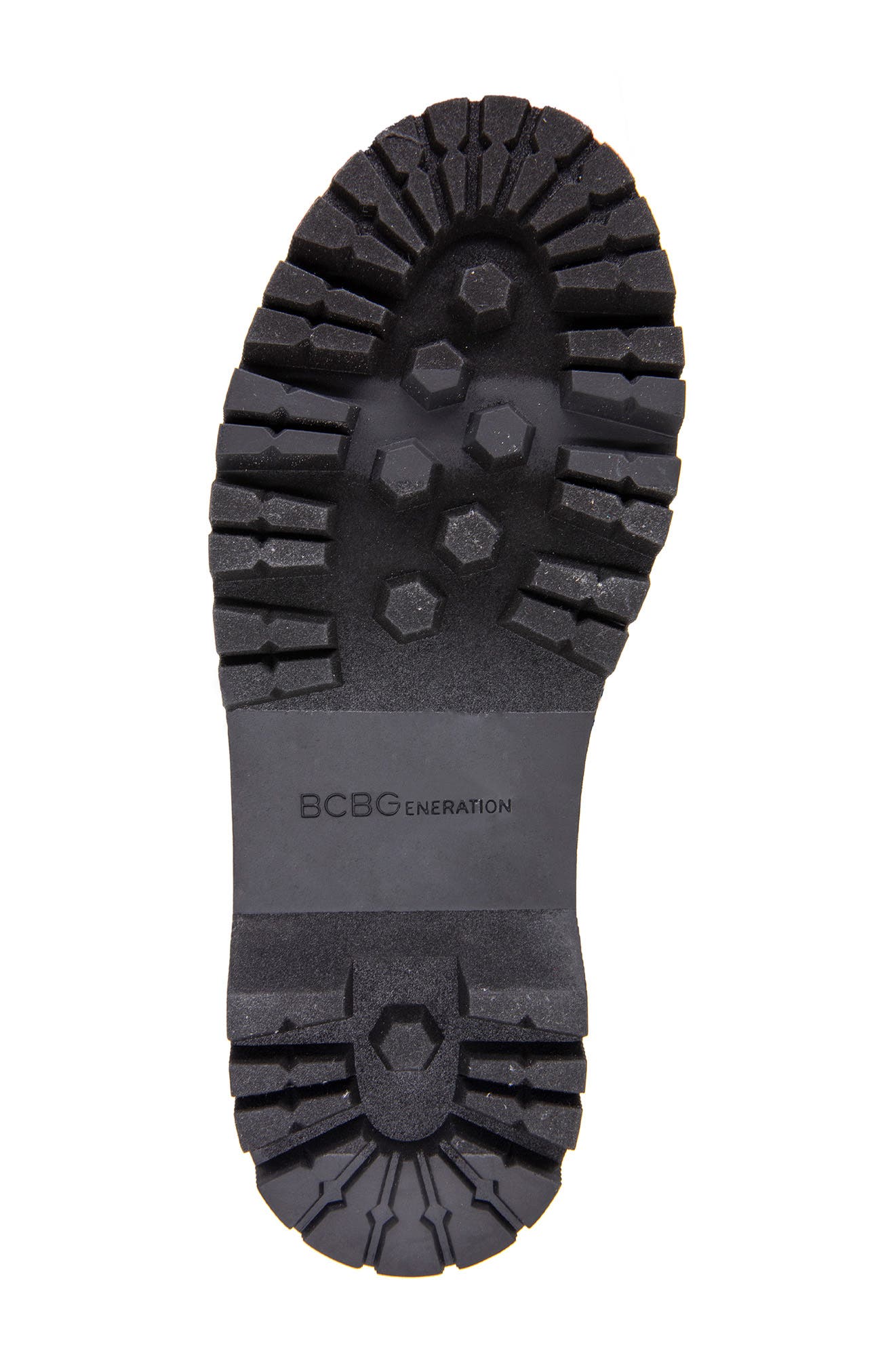 BCBGeneration Kayte Lug Sole Lace Up Combat Boot, Alternate, color, 