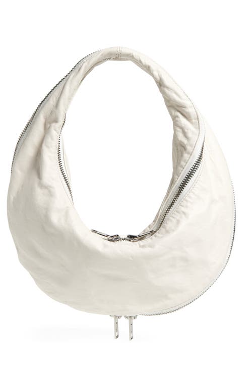 Alexander Wang Small Twyst Handbag In Off White
