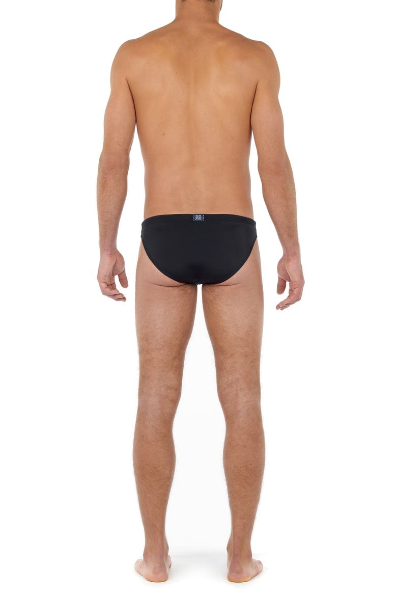 Sea Life Swim Micro Brief, Alternate, color, Black