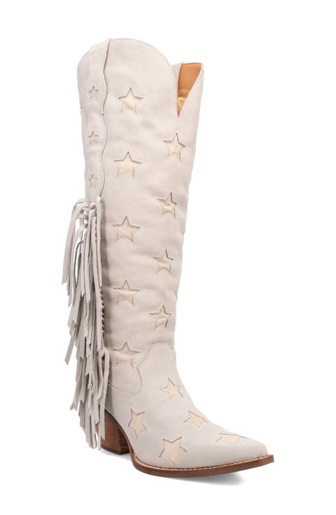 Super Star Knee High Western Boot (Women) (Wide Calf)