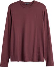 Robert Barakett Christopher Long Sleeve Pima Cotton T-Shirt