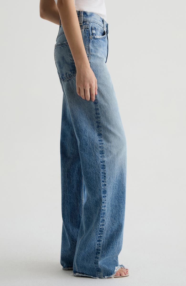 AG Billie High Waist Straight Leg Jeans, Alternate, color, Sierra Meadow