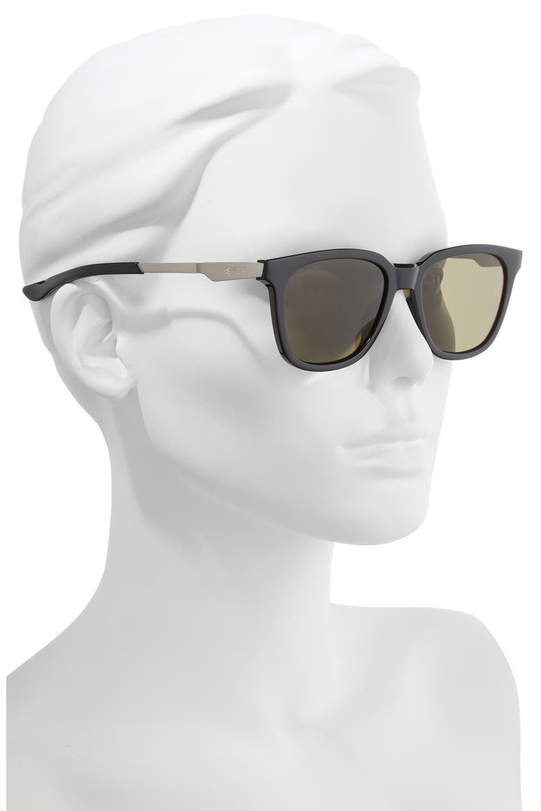 Roam 53mm ChromaPop™ Polarized Sunglasses, Alternate, color, BLACK/ GREEN