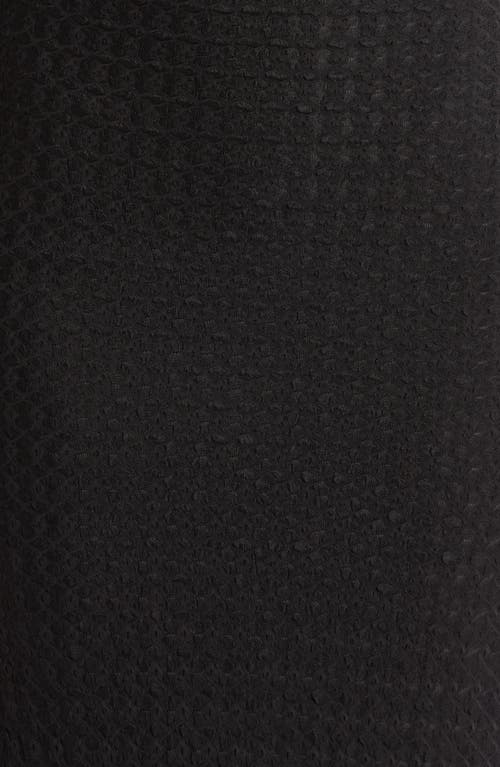 Astr The Label Textured Cowl Neck Midi Dress In Black