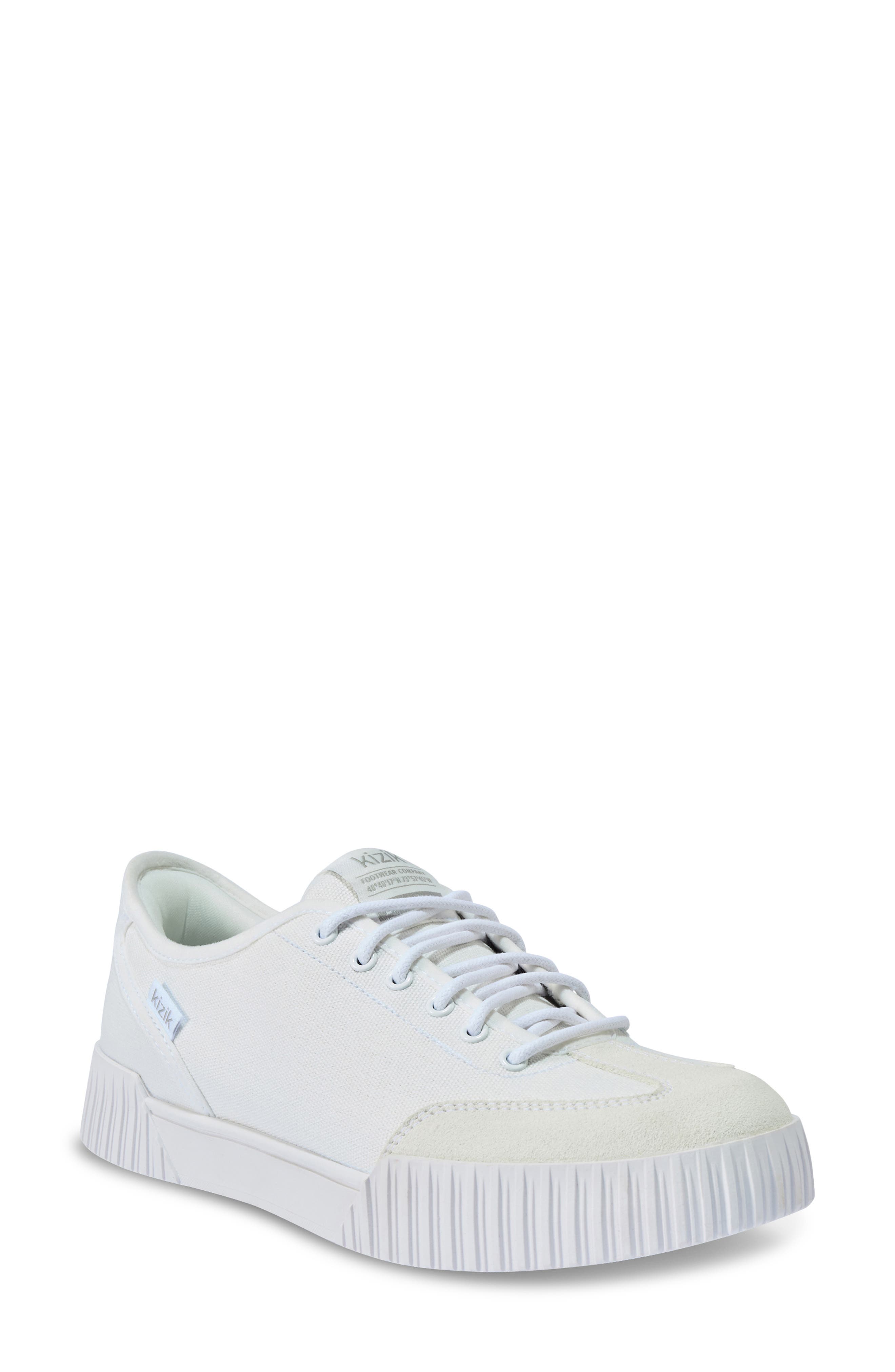 Kizik Brooklyn Hands-Free Sneaker, Main, color, Bright White