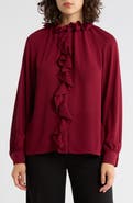 Gemma + Jane Ruffle Long Sleeve Top