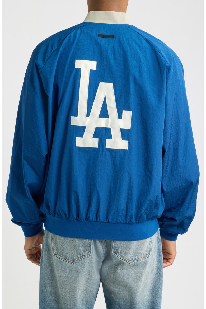 Dodgers Half Zip Pullover, Alternate, color, ESTATE BLUE/ SEAL RIB