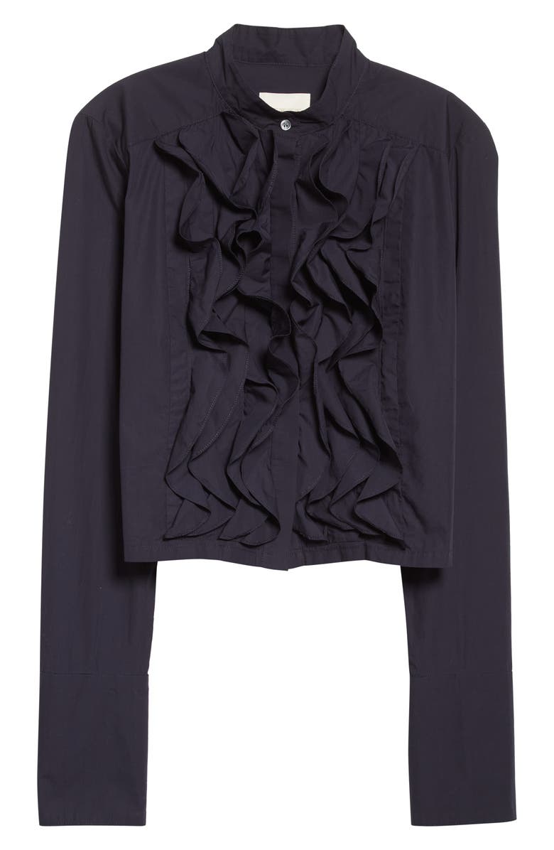 TWP Patti Ruffle Cotton Blouse, Alternate, color, 