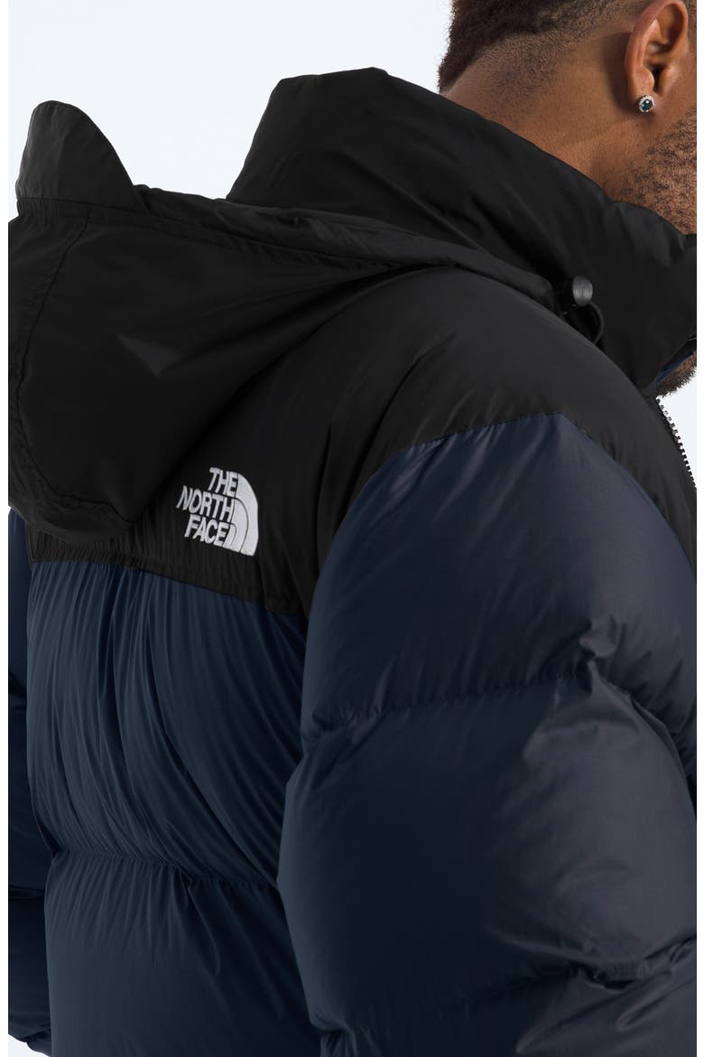 1996 Retro Nuptse 700 Fill Power Down Packable Jacket, Alternate, color, SUMMIT NAVY/ TNF BLACK R