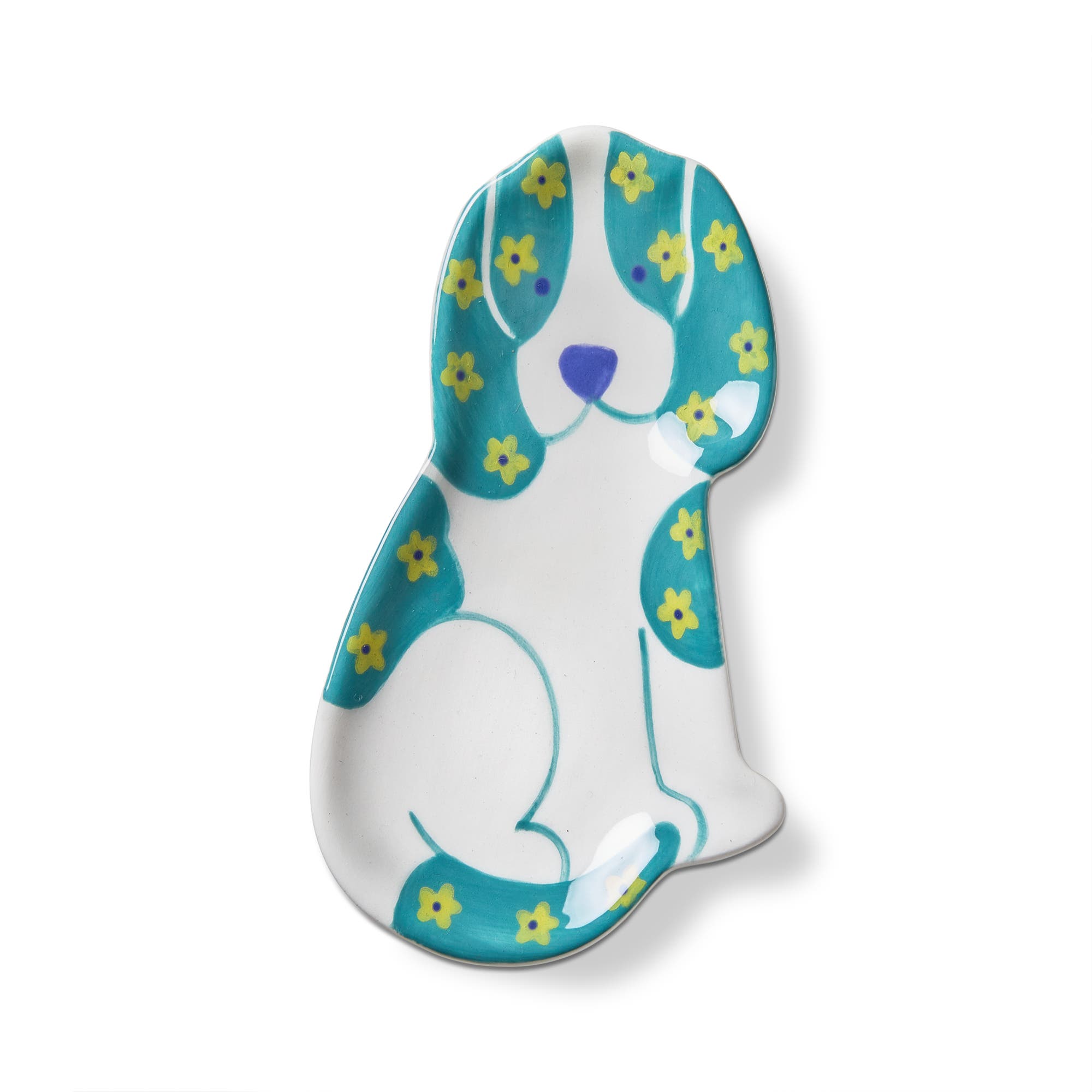 Tag Dog Trinket Dish Multi Ceramic Everyday