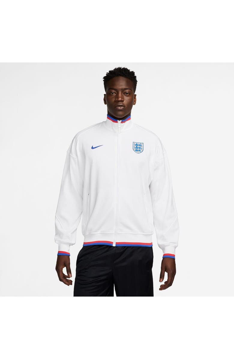 Nike Men's Nike White England Women's National Team 2025 Academy Pro Performance Anthem Full-Zip Jacket, Alternate, color, White