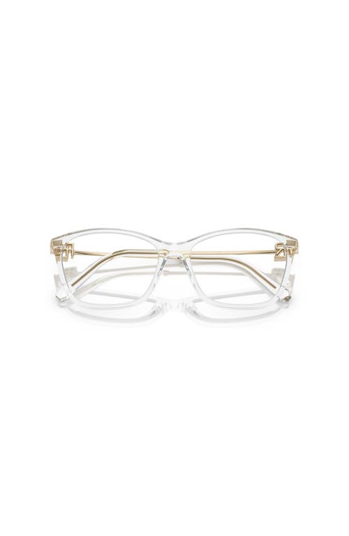 Ralph Lauren 55mm Butterfly Optical Glasses In Neutral