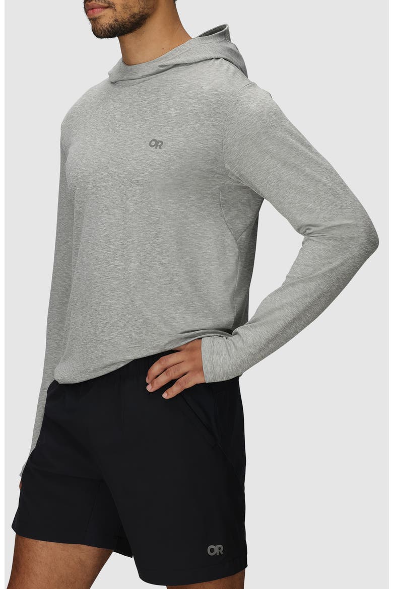ActiveIce Spectrum Sun Hoodie, Alternate, color, GREY HEATHER