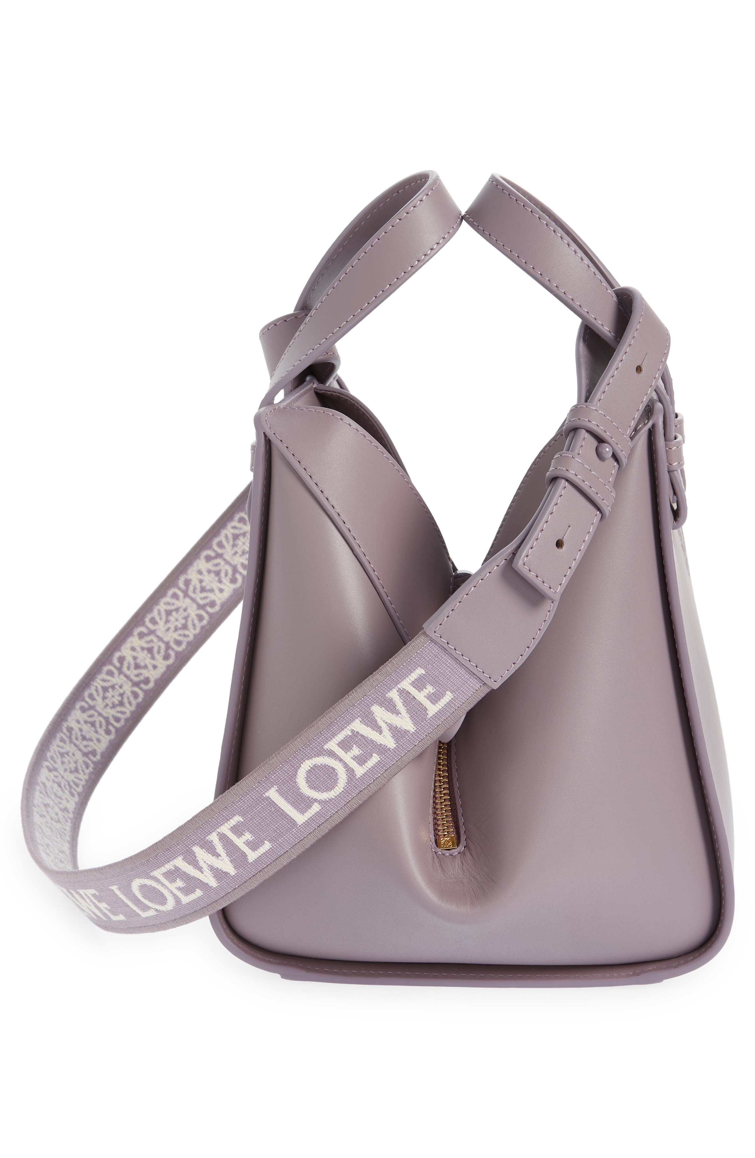 Loewe Compact Hammock Satin Calfskin Handbag, Alternate, color, 