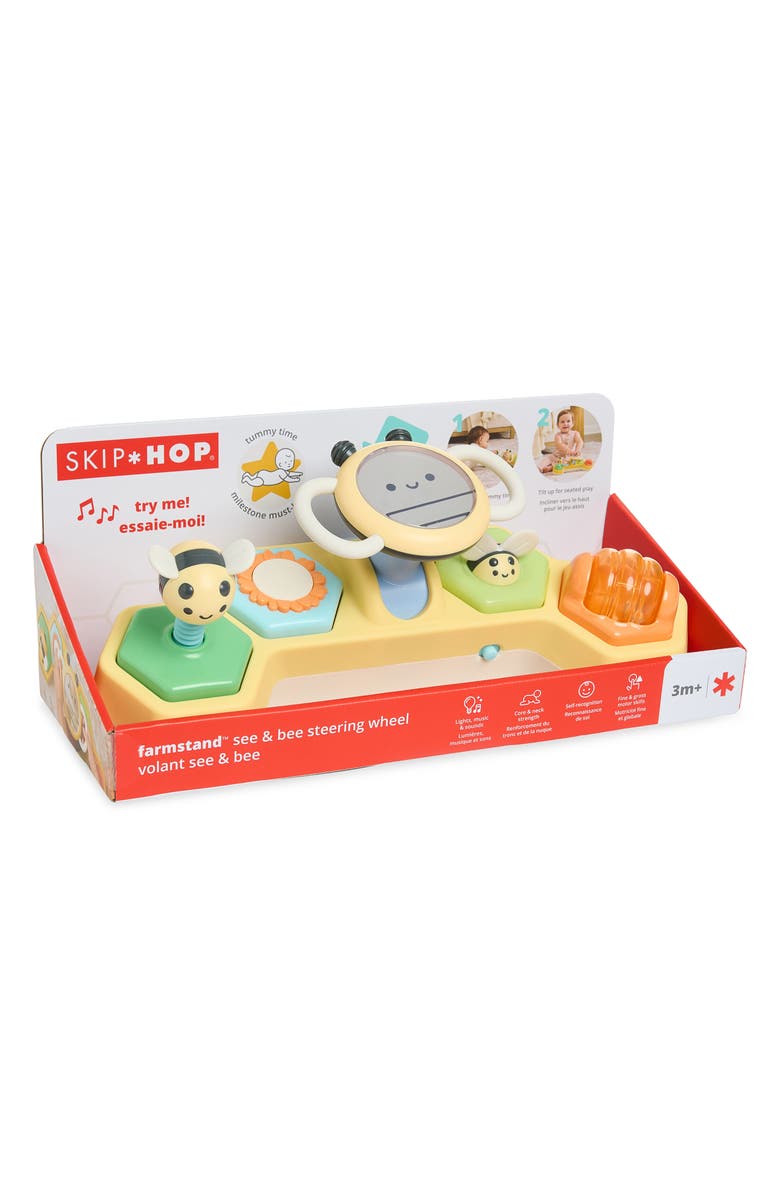 Skip Hop Farmstand Honeycomb Driver Toy, Main, color, Yellow
