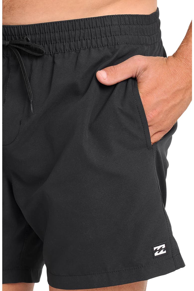 All Day Volley Swim Trunks, Alternate, color, BLACK