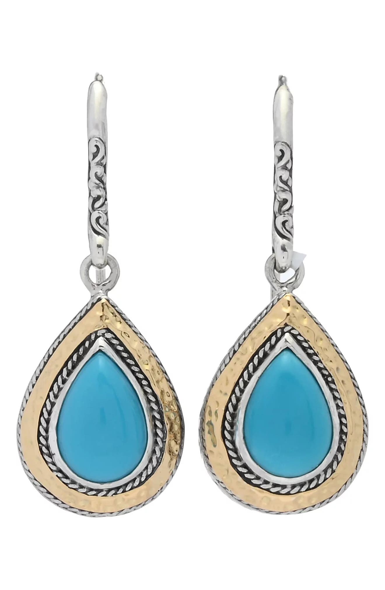 SAMUEL B. Sleeping Beauty Drop Earrings