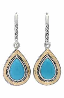 Sleeping Beauty Drop Earrings