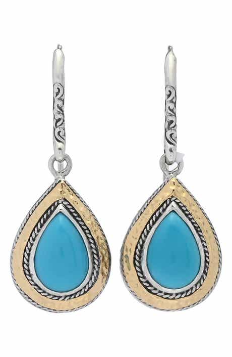 SAMUEL B. Sleeping Beauty Drop Earrings