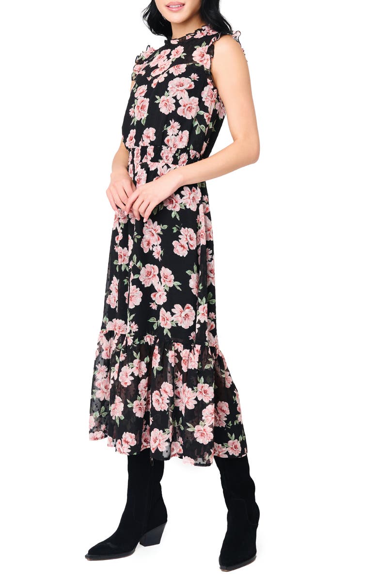 GIBSONLOOK Sweetheart Sleeveless Floral Dress, Alternate, color, 