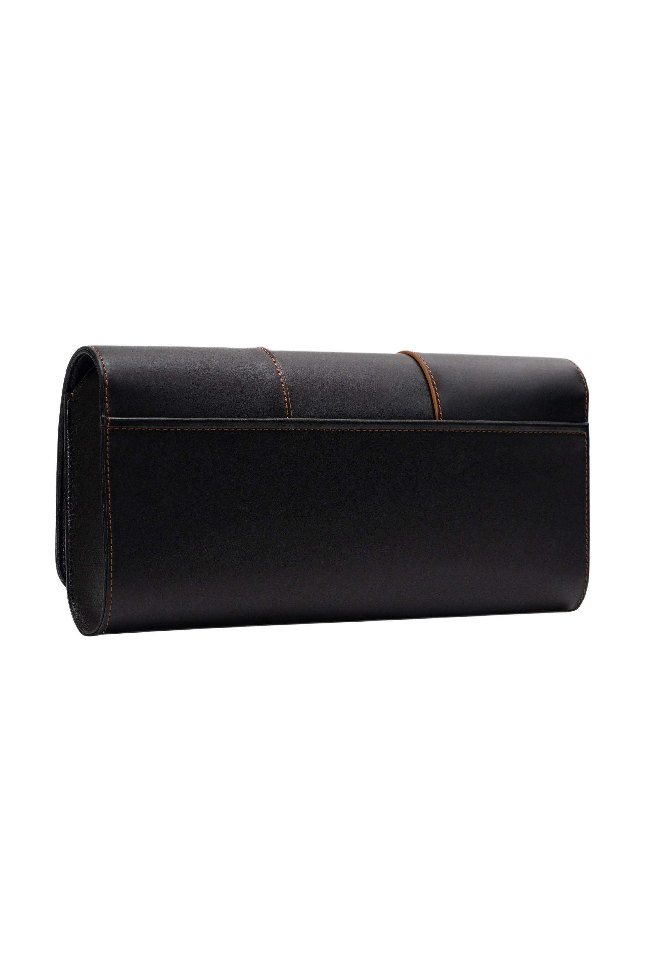 PERRIN PARIS Le Cabriolet Clutch, Alternate, color, Black