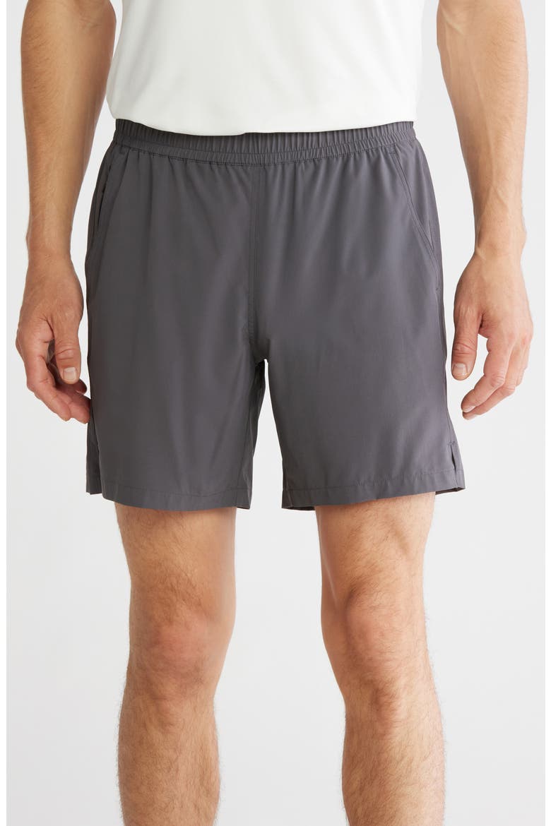 Sprint 7-Inch Performance Shorts, Main, color, GREY FORGED