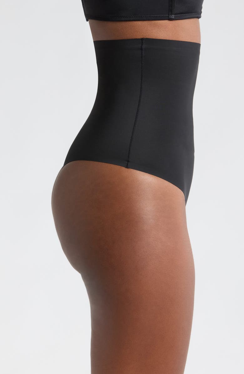 MAGIC Bodyfashion Magic Sexy High-Thong High Waist Shaping Thong, Alternate, color, Black