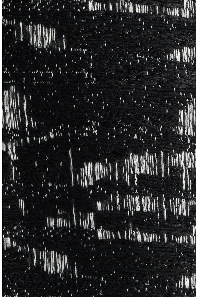 Gleb Fringe Jacket, Alternate, color, BLACK/ WHITE