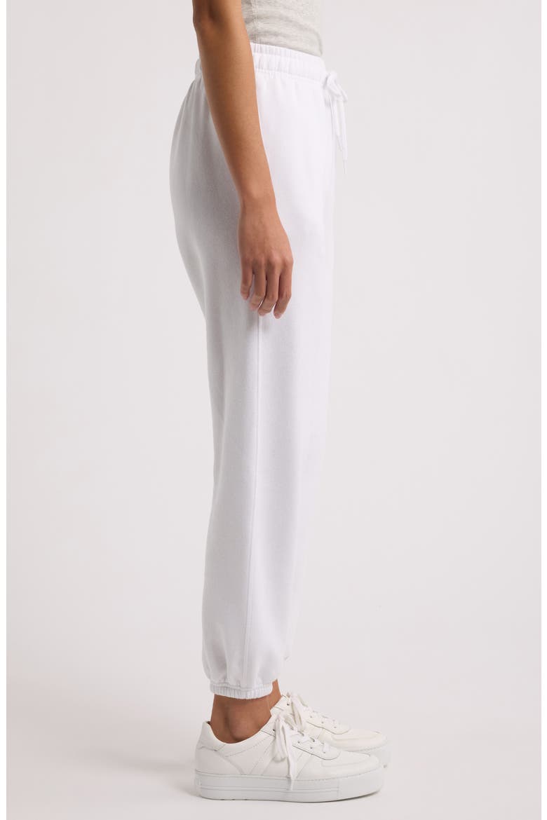 Arctic Fleece Ankle Jogger Pants, Alternate, color, WHITE