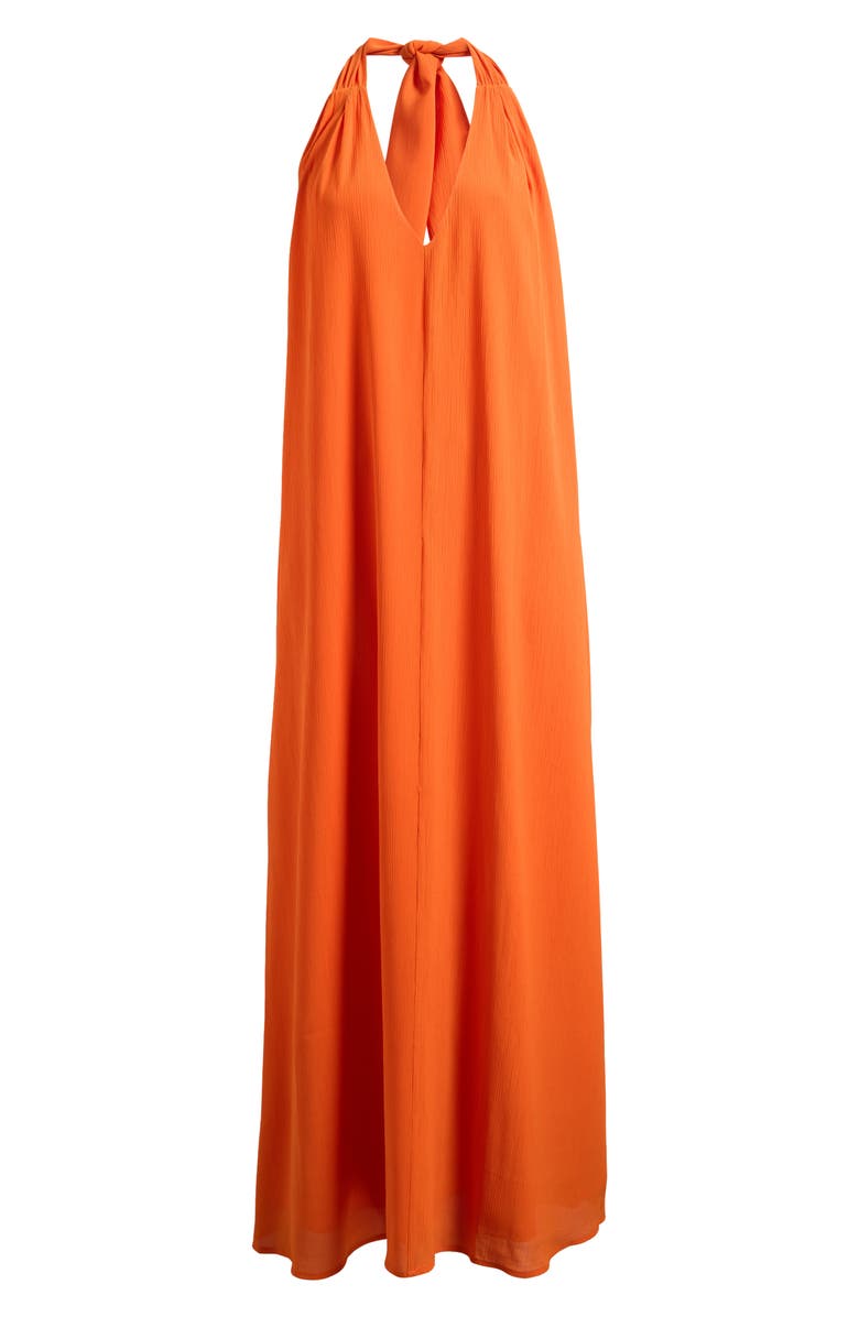 WAYF x Hannah Lovey Porter Solana Halter Maxi Dress, Alternate, color, 