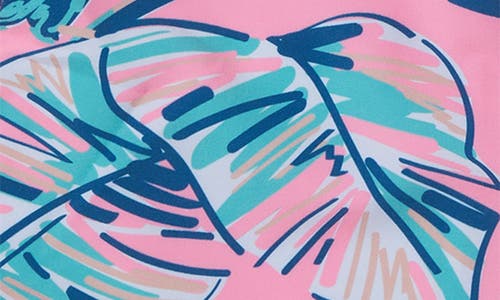 Party Pants Captain Toucan Sport Swim Trunks In Pink