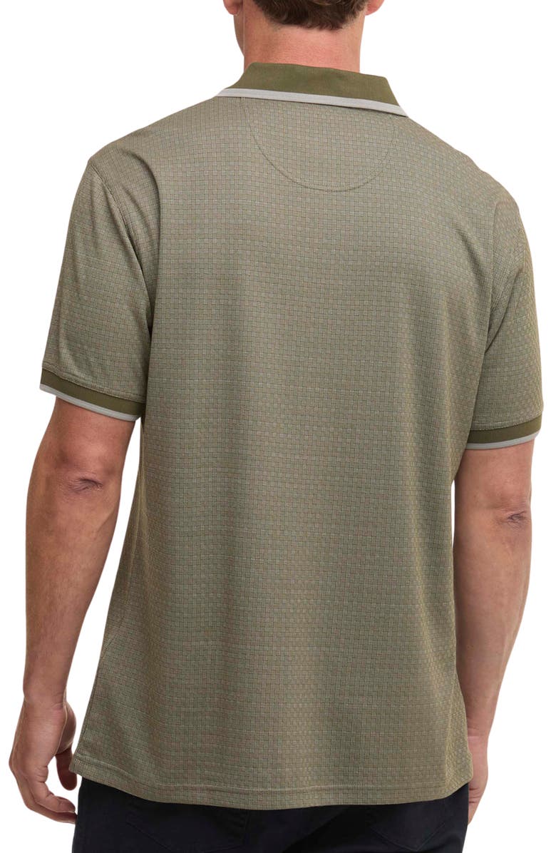 Barbour Weston Texture Polo, Alternate, color, Mid Olive