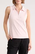Zella Replay Half Zip Polo Tank