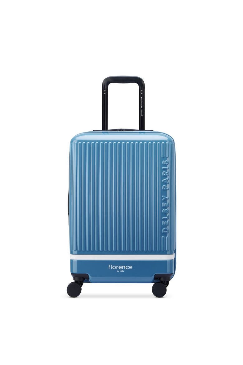 Spin Me Away Expandable 20" Carry-On Spinner, Main, color, Zinc Blue
