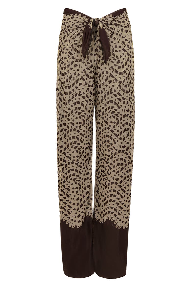 Poeme Cover-Up Pareo Pants, Alternate, color, MULTI
