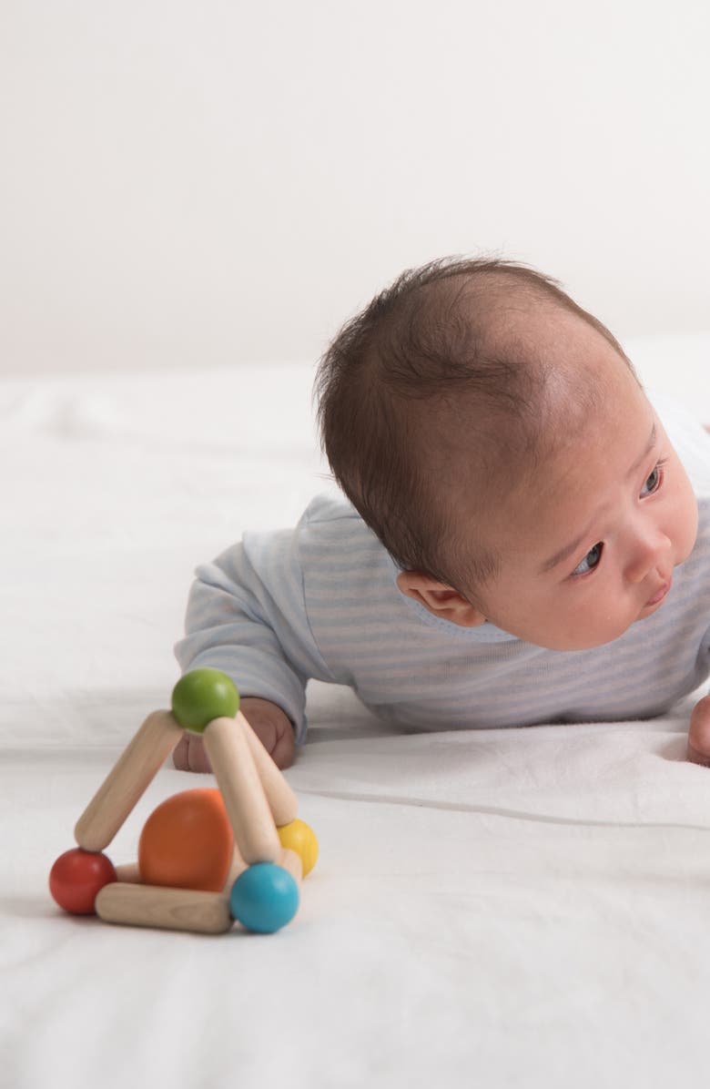 PlanToys<sup>®</sup> Triangle Clutching Toy, Alternate, color,