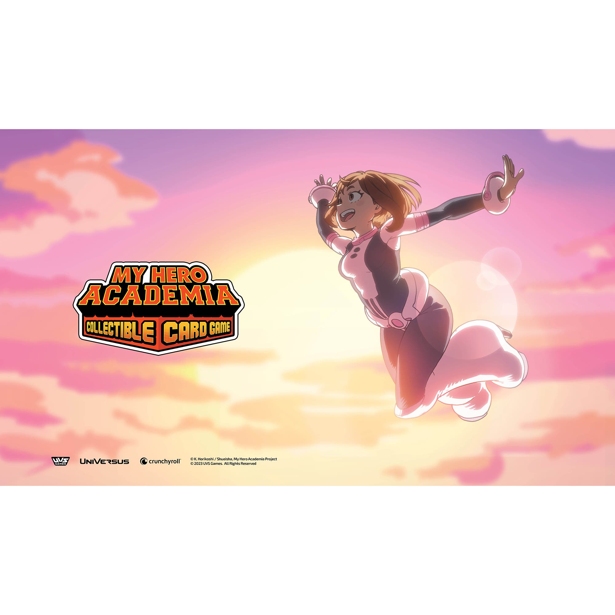 My Hero Academia Collectible Card Game Set 6: Jet Burn W/ Ochaco Uraraka Playmat