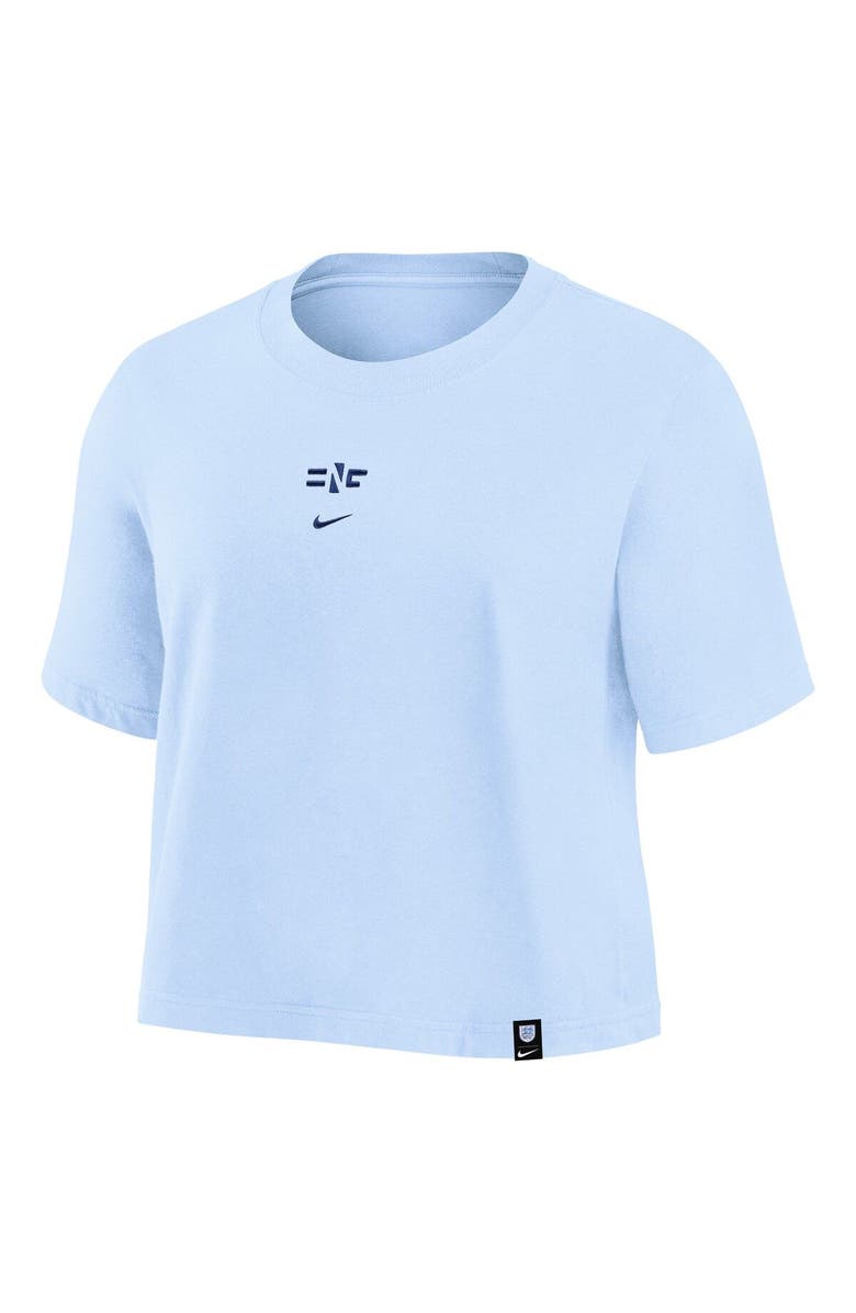 Nike Women's Nike Light Blue England Women's National Team Fearless Top, Alternate, color, 
